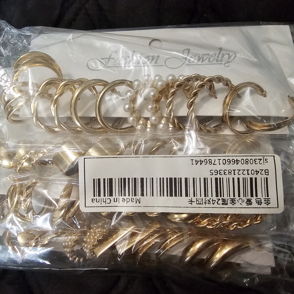 Gold Fashion Jewelry Set